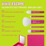 Real Techniques Vivid Escape Glow To Go Travel Makeup Brush - Image 2