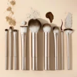 Real Techniques Au Naturale Complete Brush Kit 9 Piece Glow Makeup Brush Set - Image 2