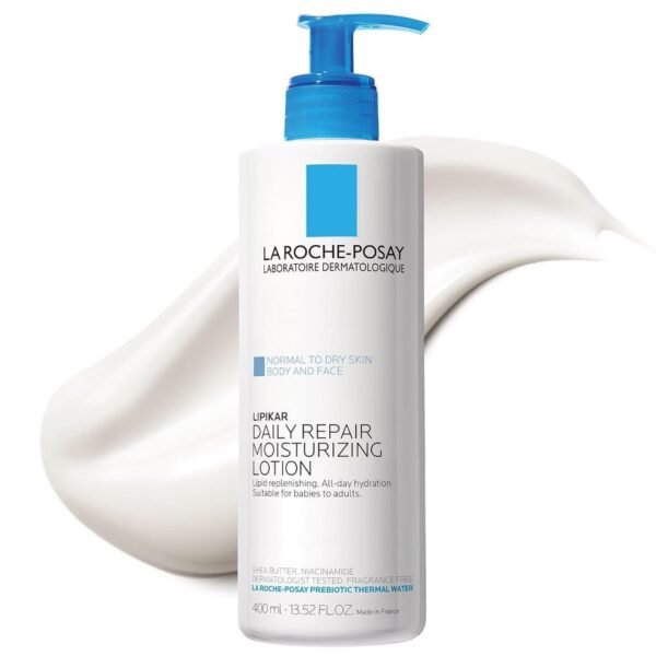 La Roche-Posay Lipikar Daily Repair Face & Body Moisturizing Lotion 400ml available on GLAMIT PK